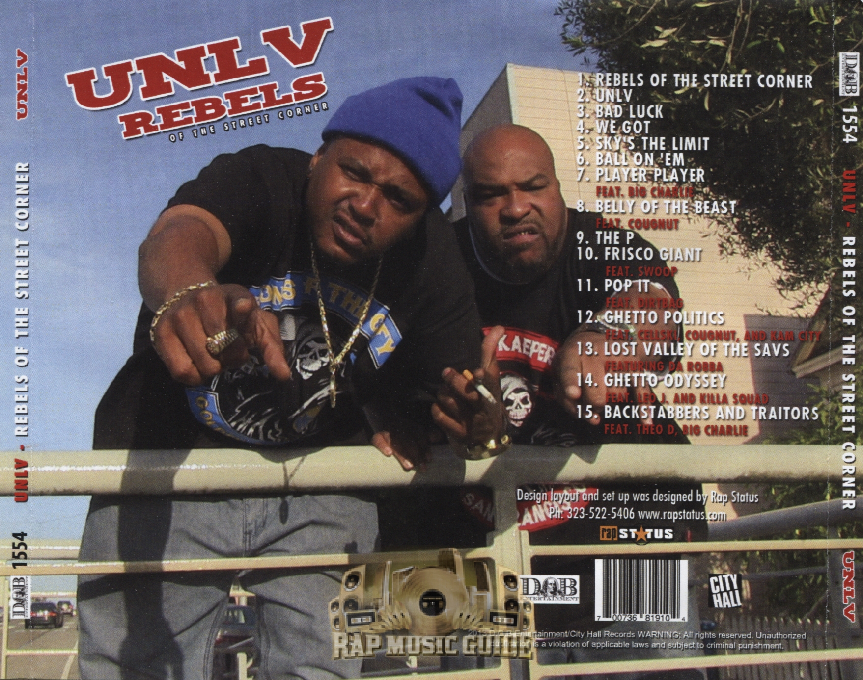 洋楽 UNLV  G-RAP U.N.L.V. - Uptown 4 Life Full Album - YouTube